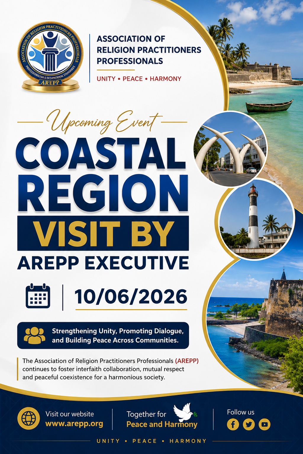 Coastal Region Visit by AREPP Executive