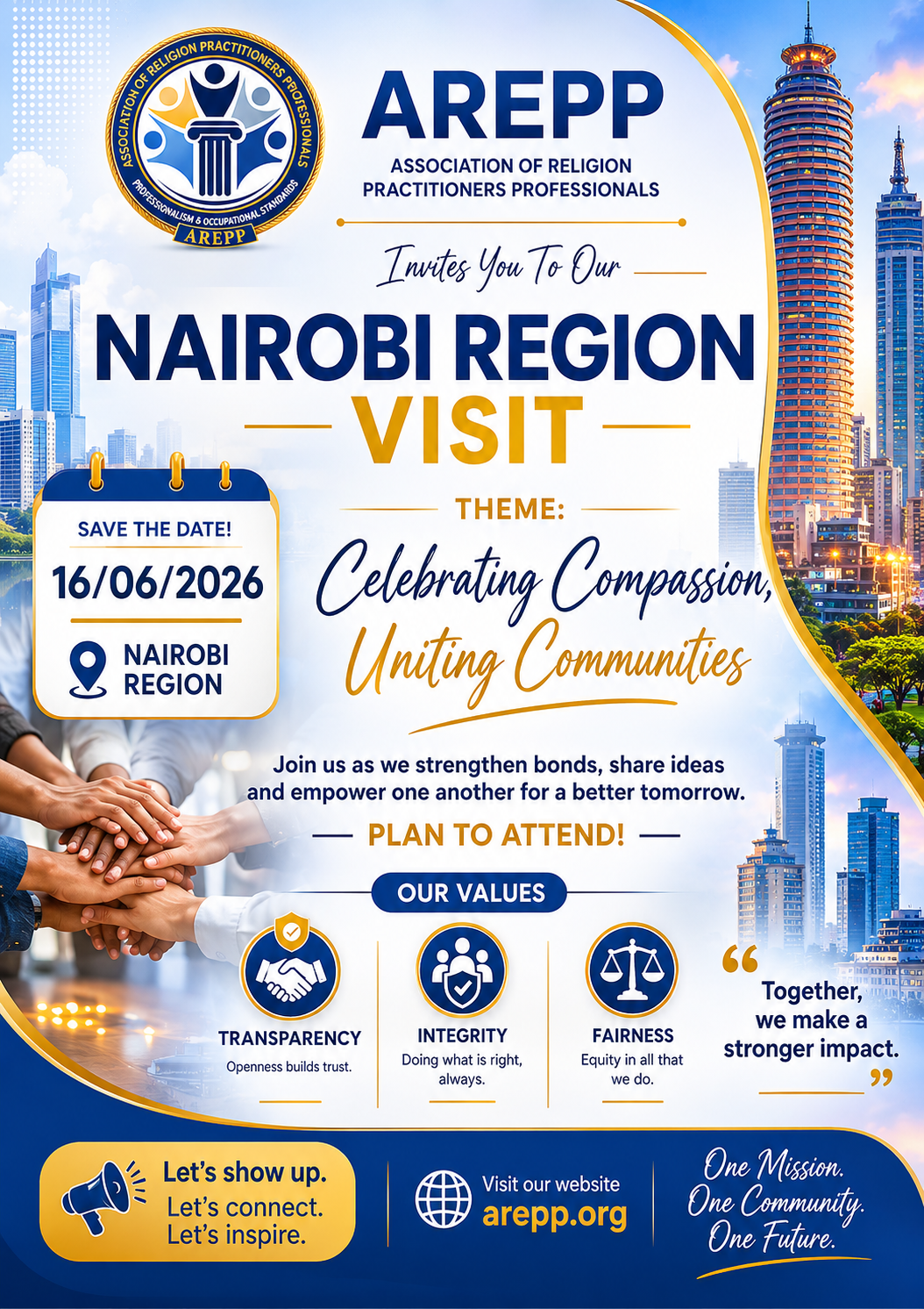 Nairobi Region Visit by AREPP Executive