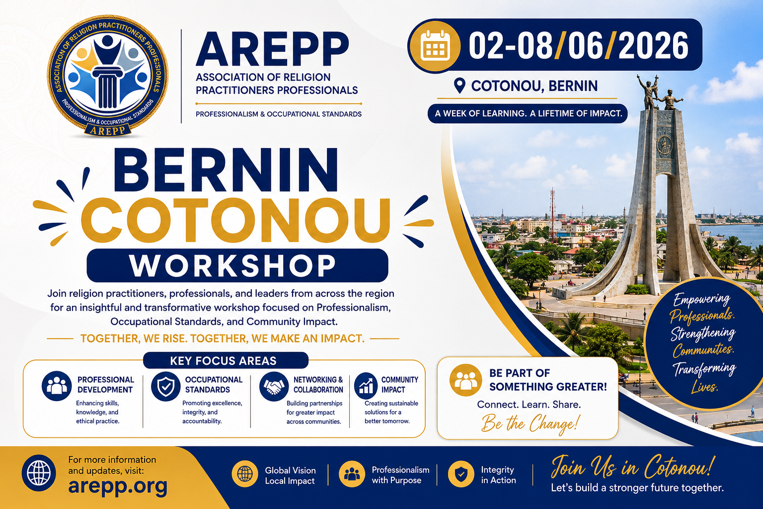 Benin Cotonou Workshop - International Religious Practitioners Forum